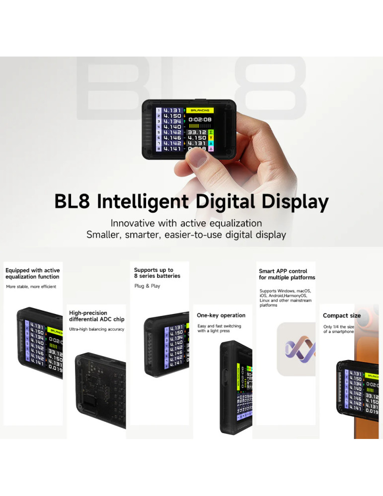 ISDT BL8 Smart Battery Monitor