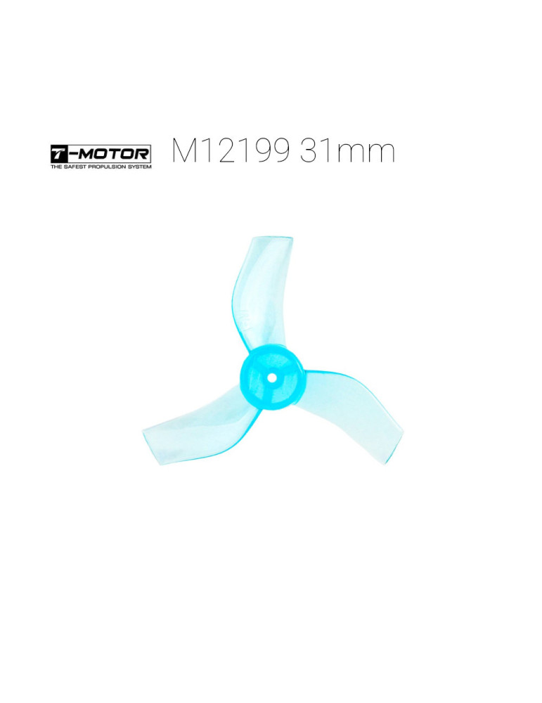 T-Motor M12199 31mm 1.2x1.9 3-Blatt Tiny Whoop Propeller (1.0mm)