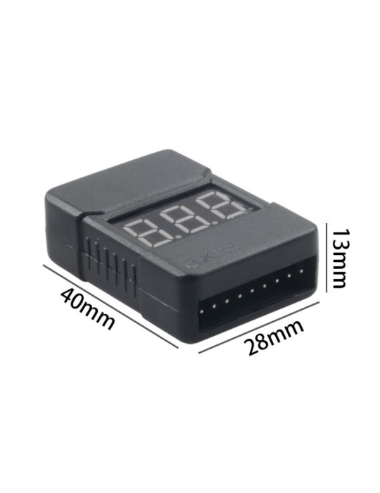 RJXHOBBY LiPo Monitor + Alarm 1-8S