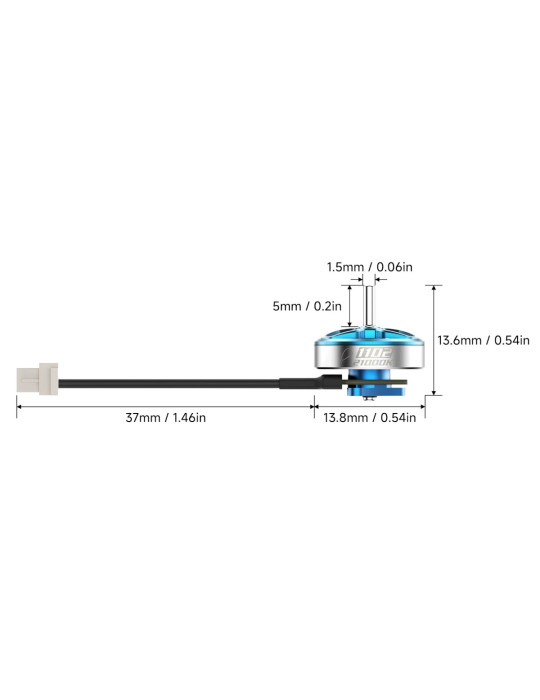 BetaFPV 1102 21000KV Brushless Motoren (2026)