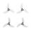 Gemfan 1811 3-Blatt Tiny Whoop Propeller (1.5mm)