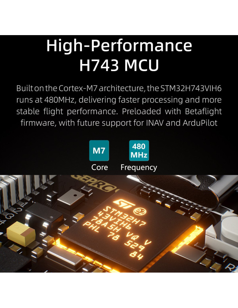 GepRC Taker H743 Mini 32Bit 60A Stack