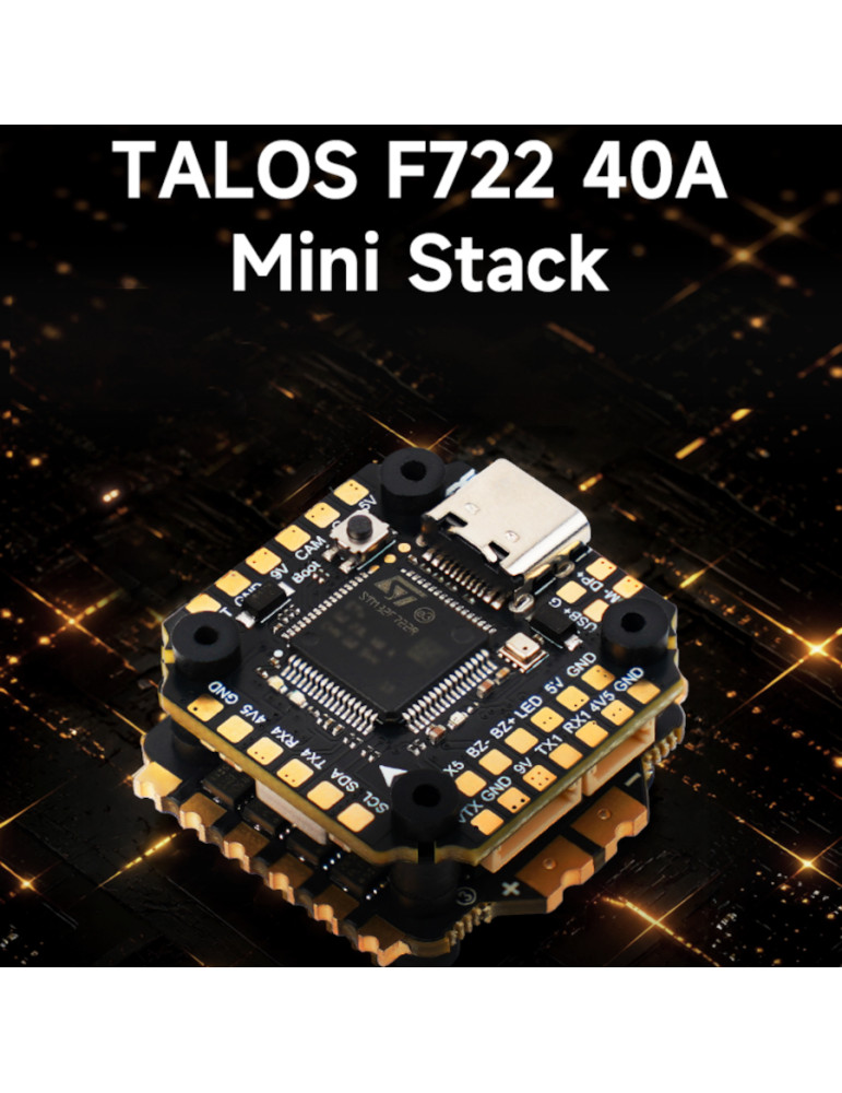 DeepSpace Talos F722 + 40A Mini Stack