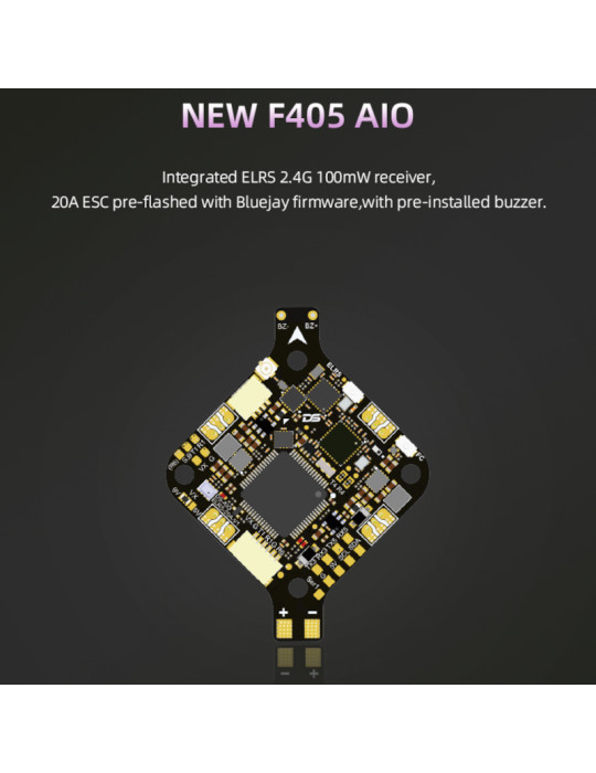 DeepSpace DINO 20 DJI O4 Wide 3S (ELRS)
