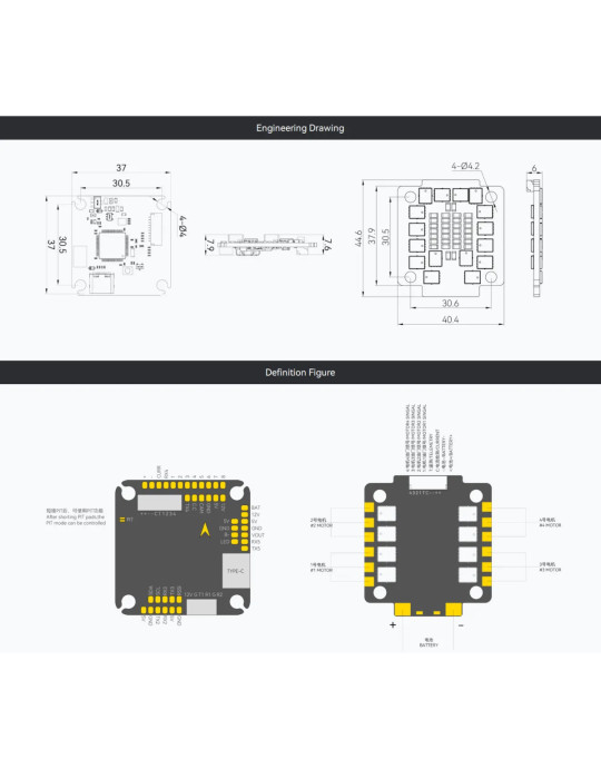 Tiger Motor F7 V2 +F55A ProIII Combo