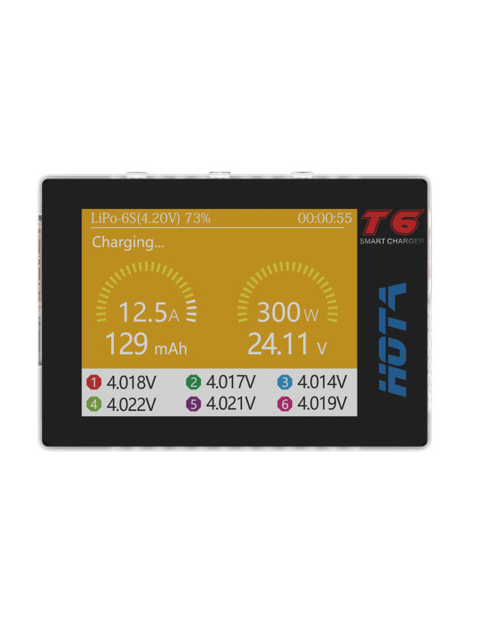 HOTA T6 300W DC-XT60 / 90W DC-USB-C Smart Charger