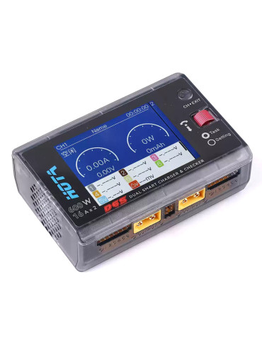 HOTA D6S Dual Ladegerät 600W für LiPo & FPV 2