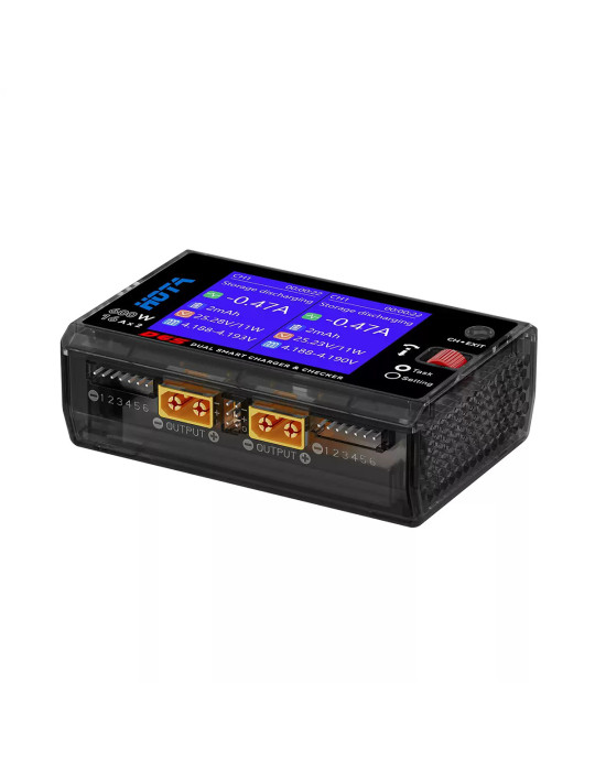 HOTA D6S Dual Ladegerät 600W für LiPo & FPV
