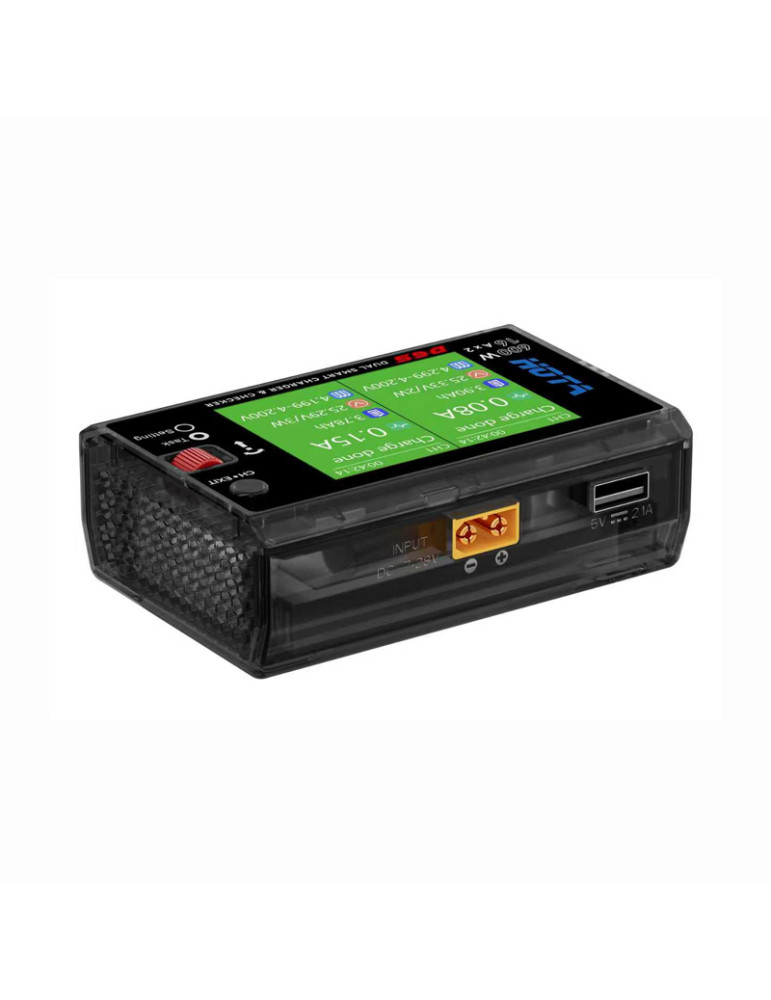 HOTA D6S Dual Ladegerät 600W für LiPo & FPV