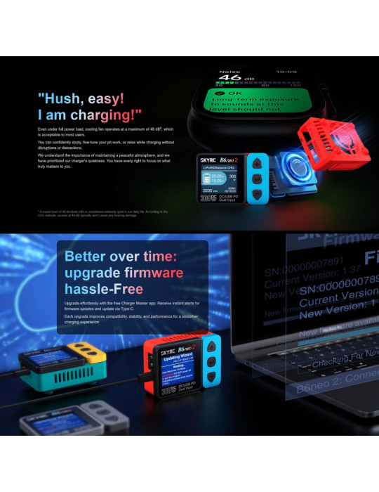 SKYRC B6Neo 2 300W 15A Smart Charger