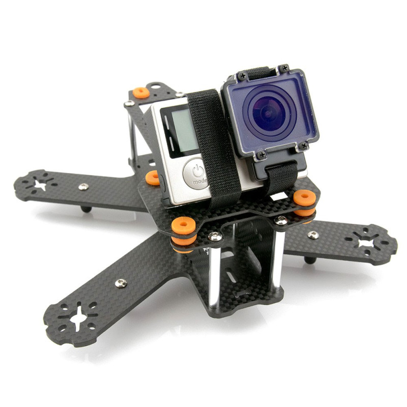 QAV180/210 Vibration Damping Camera Plate (GoPro+Mobius)