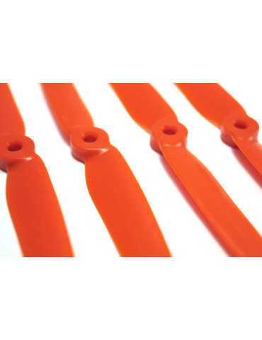 Gemfan 6030 Glasfaser/Nylon (2 CW + 2 CCW) Orange 2