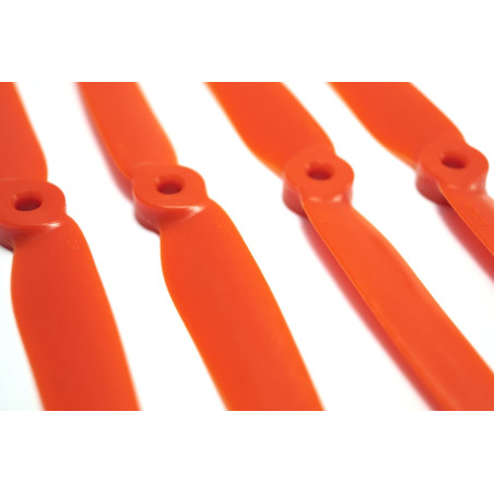 Gemfan 6030 Glasfaser/Nylon (2 CW + 2 CCW) Orange