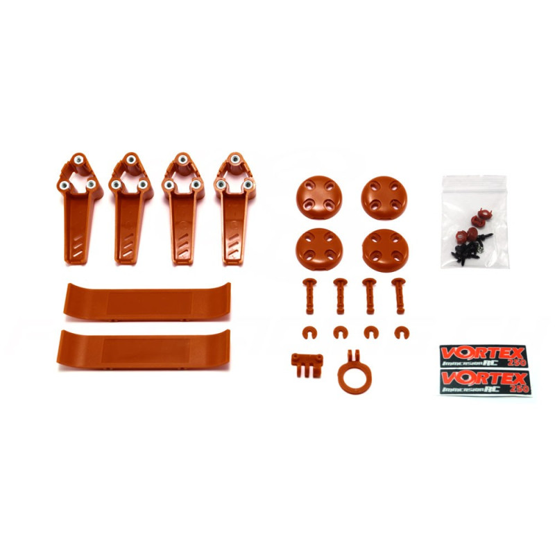 Vortex 250 PRO Crash Kit (Red)