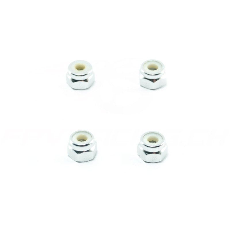 M3 Aluminium Feststellmutter (4 Stk)