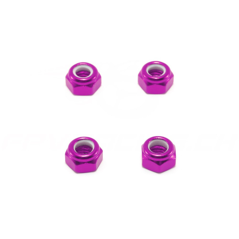 M5 Aluminium Lock Nut (4 pcs)