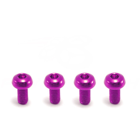 M3 x 6mm Aluminiumschraube (4 Stk)