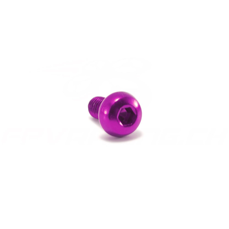M3 x 6mm Aluminiumschraube (4 Stk)
