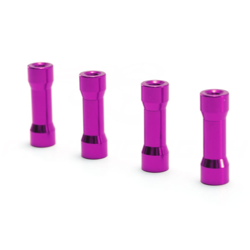 M3 20mm Aluminium Spacer mit Stufe (4 Stk)