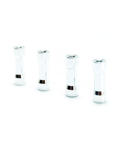 M3 20mm Aluminium Spacer mit Stufe (4 Stk) 2