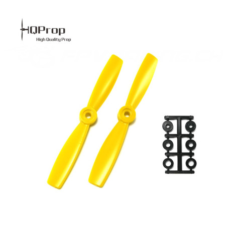 HQProp 5x4.5 Bullnose CCW Propeller - Gelb