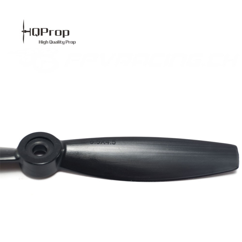 HQProp 5.5x4.5 Bullnose CCW Propeller - Black CF Composite