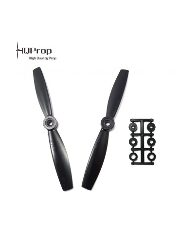 HQProp 5.5x4.5 Bullnose CW Propeller - Black CF Composite