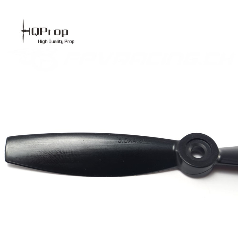 HQProp 5.5x4.5 Bullnose CW Propeller - Schwarz CF Gemisch