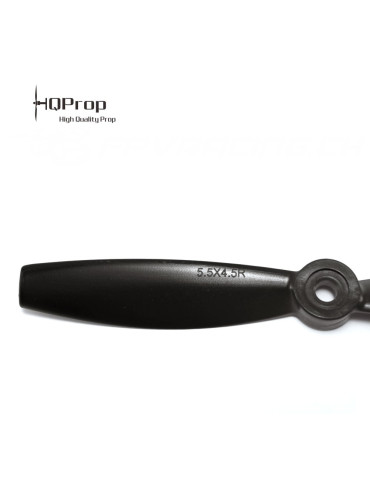 HQProp 5.5x4.5 Bullnose CW Propeller - Black 2
