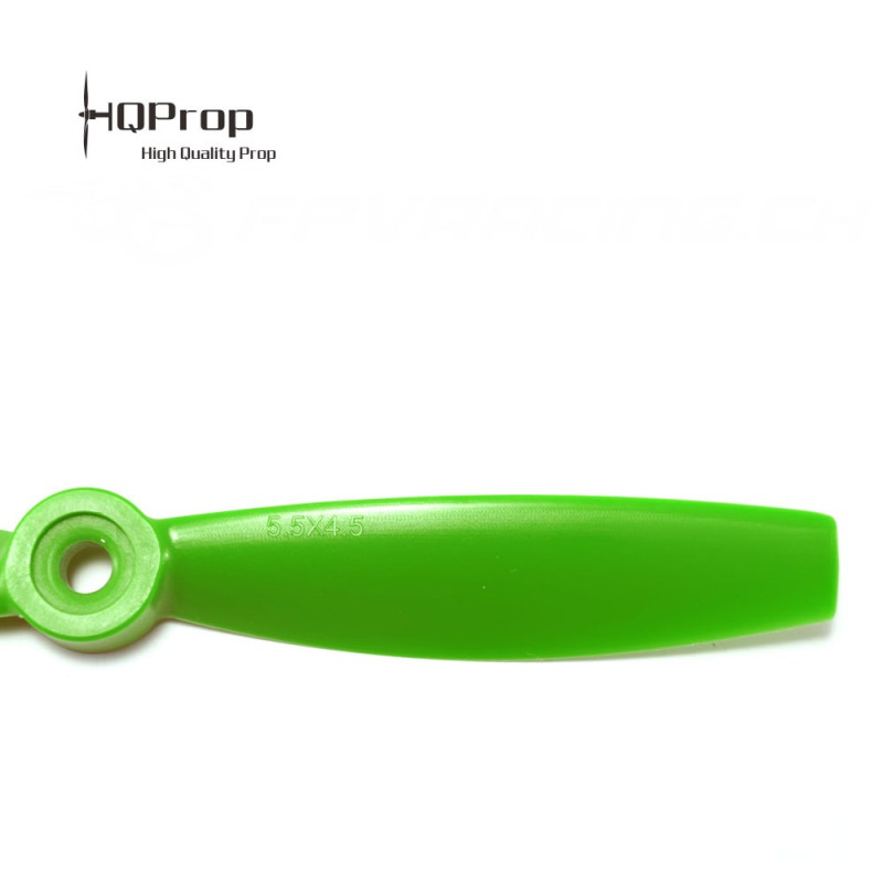 HQProp 5.5x4.5 Bullnose CCW Propeller - Green