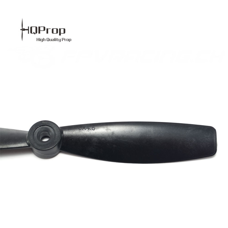 HQProp 6x4.5 Bullnose CCW Propeller - Black CF Composite