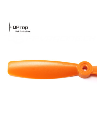 HQProp 6x4.5 Bullnose CW Propeller - Orange 2