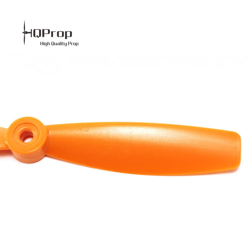 HQProp 6x4.5 Bullnose CCW Propeller - Orange