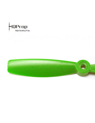 HQProp 6x4.5 Bullnose CW Propeller - Green 2