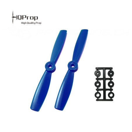 HQProp 5x4.5 Bullnose CW Propeller - Blau