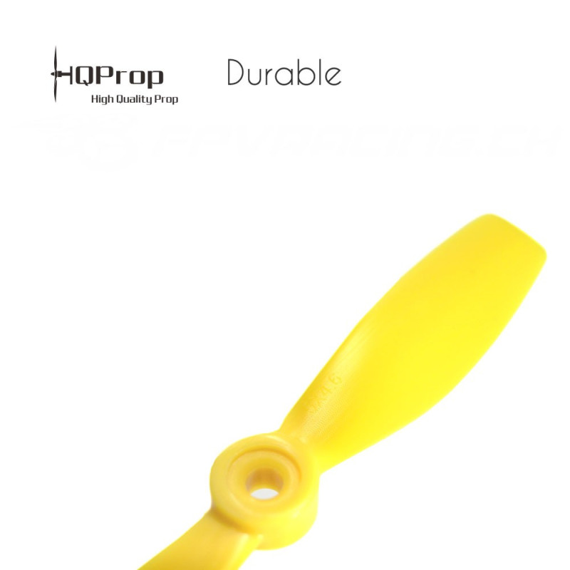 HQProp 5x4.6 Durable Propeller - Gelb
