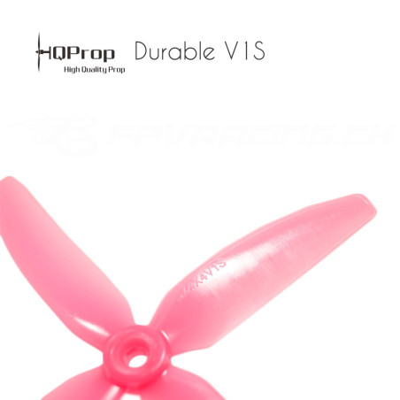 HQProp DP 5x4x4 Durable V1S PC Propeller - Licht Pink