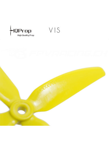 HQProp 5x4x4 V1S Propeller - Gelb (Mr Steele) 2