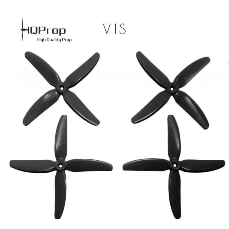 HQProp 5x4x4 V1S Propeller - Schwarz