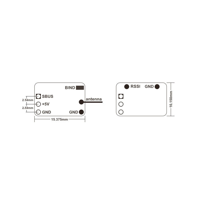 FrSky XM 2.4GHz 16CH ACCST Receiver S-Bus