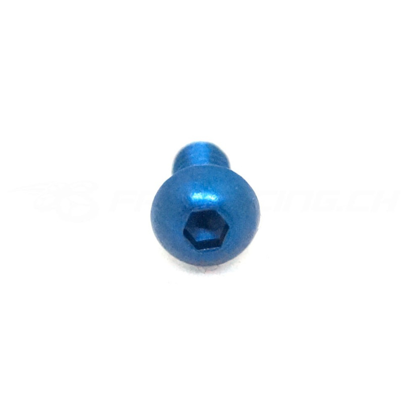 M2x4mm Aluminium Screw 7075-T6 (10 pcs)