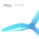 HQProp DP 5x4.5x3 Durable V1S PC Propeller - Licht Blau (Triblade)