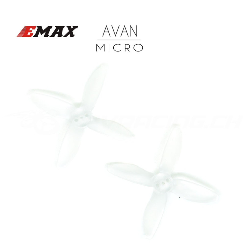 AVAN MICRO 2" Prop 6 CW + 6 CCW - Clear