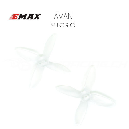 AVAN MICRO 2" Prop 6 CW + 6 CCW - Clear