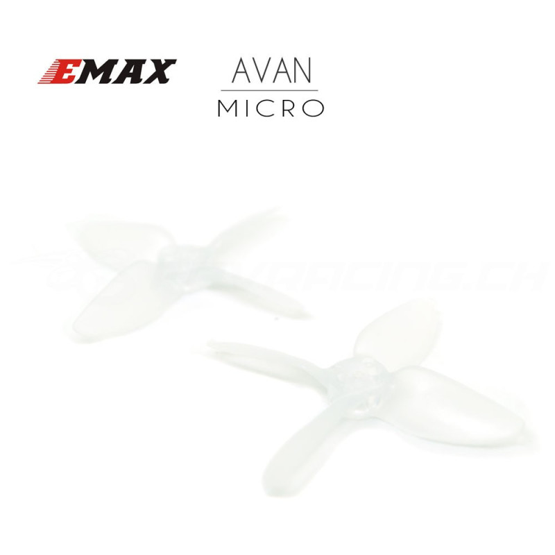 AVAN MICRO 2" Prop 6 CW + 6 CCW - Clear