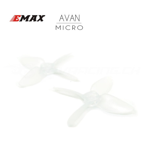 AVAN MICRO 2" Prop 6 CW + 6 CCW - Clear