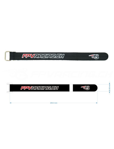 FPVracing.ch Strap 250x20mm 2