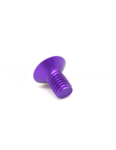 M3x6mm Flat Head Aluminium Screw 7075-T6 (10 pcs) 2