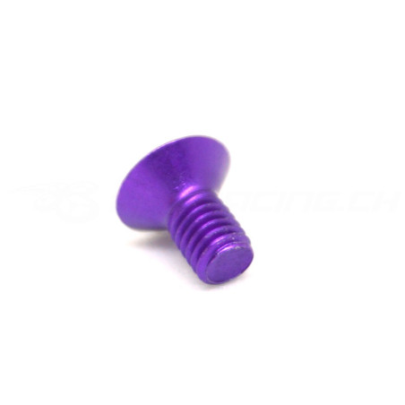 M3x6mm Senkkopf Aluminiumschraube 7075-T6 (10 Stk)