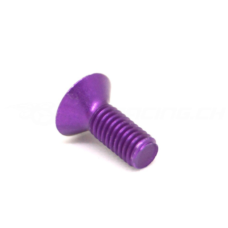M3x8mm Senkkopf Aluminiumschraube 7075-T6 (10 Stk)